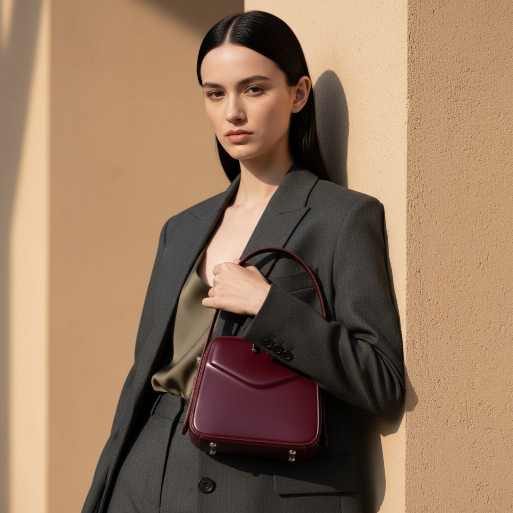 The Solène Case  in Pure Leather