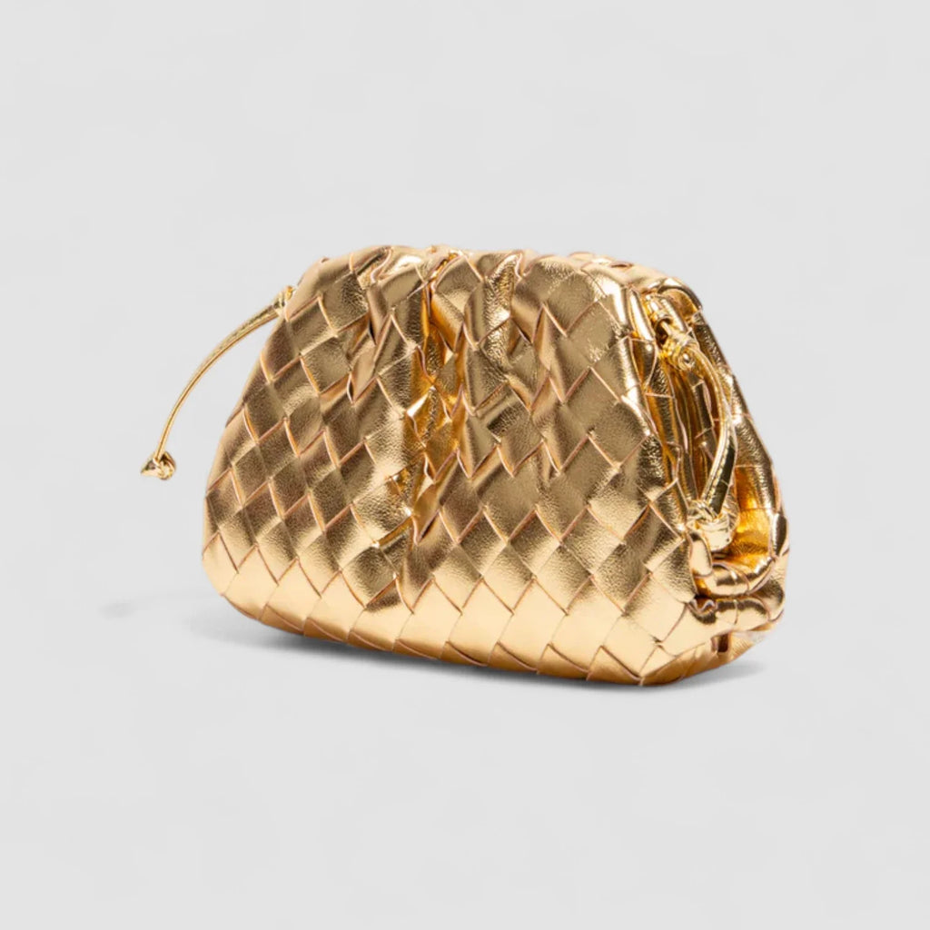 Donna Small Clutch Bag in Pure Leather