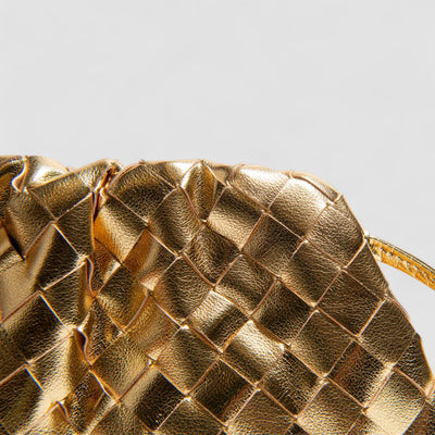 Donna Small Clutch Bag in Pure Leather