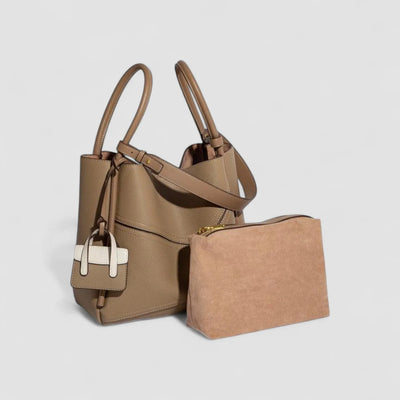 The Becca Tote Bag in Vegan Leather