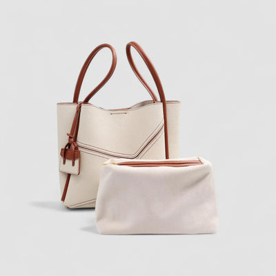 The Becca Tote Bag in Vegan Leather