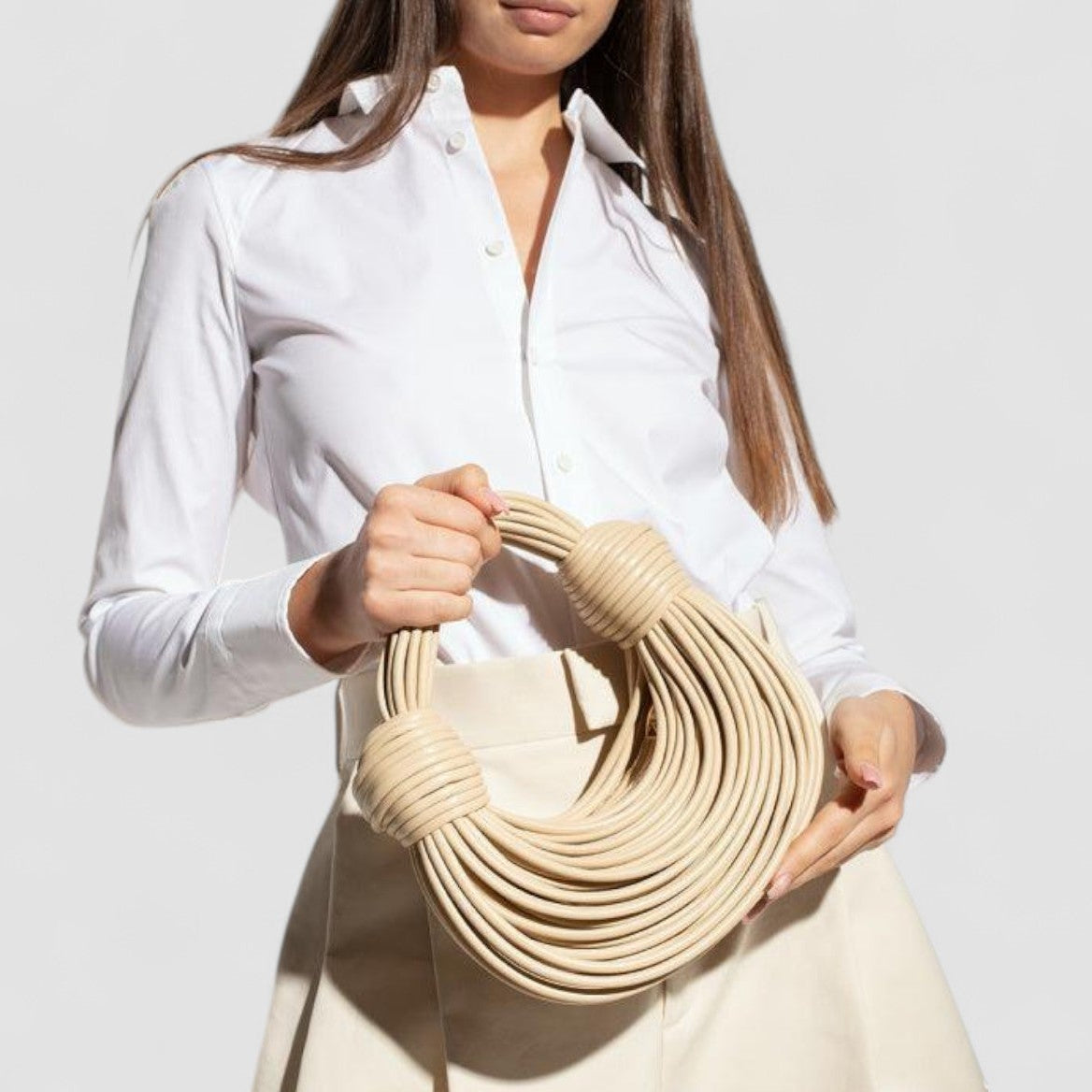 Iris Handbag in Pure Leather